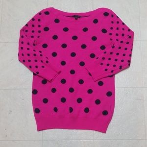 Polka dot sweater